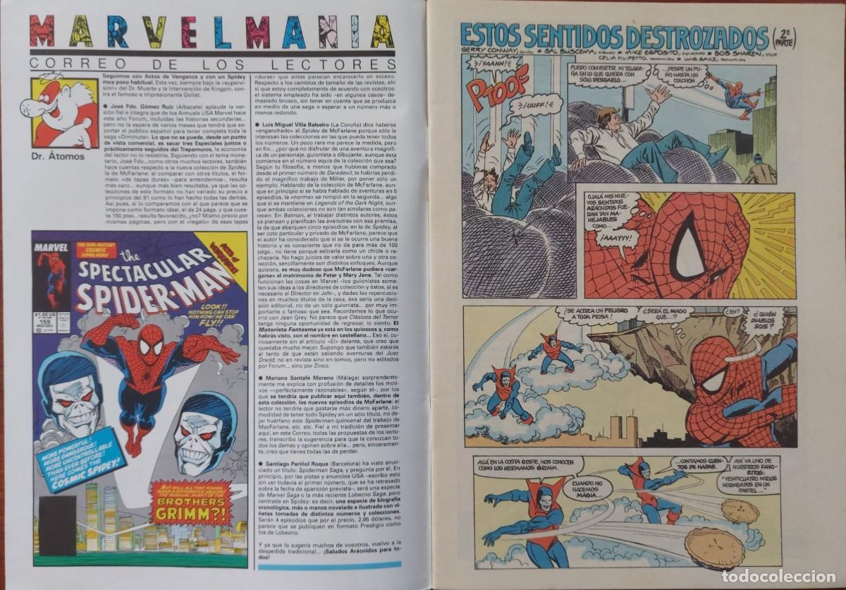 C&oacute;mics: Spiderman Vol. 1 N&ordm; 239 &iexcl;Goliat. Ataca! C&oacute;mics Forum 1991 - Foto 2