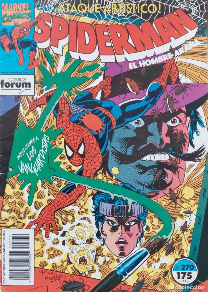 C&oacute;mics: Spiderman Vol. 1 N&ordm; 270 B&uacute;squeda de cabezas C&oacute;mics Forum 1992 - Foto 1