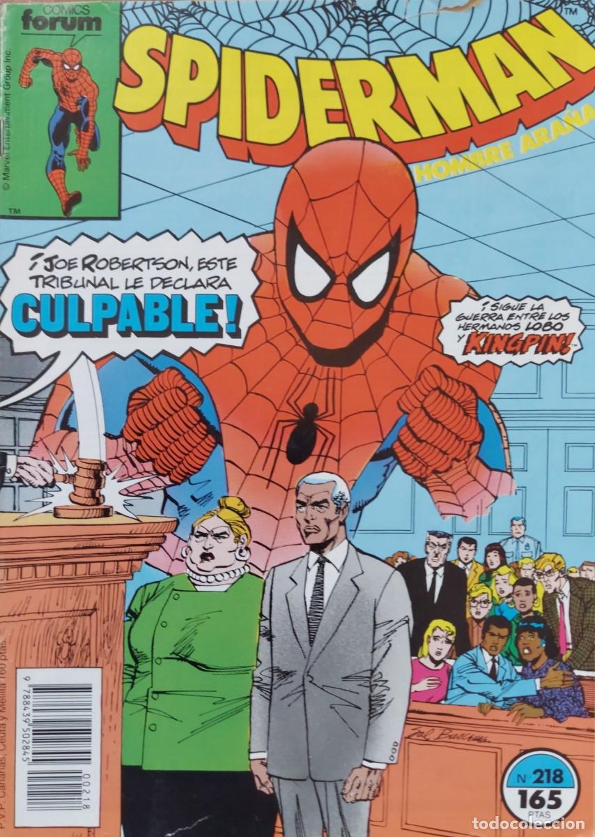 C&oacute;mics: Spiderman Vol. 1 N&ordm; 218 C&oacute;mics Forum 1990 - Foto 1