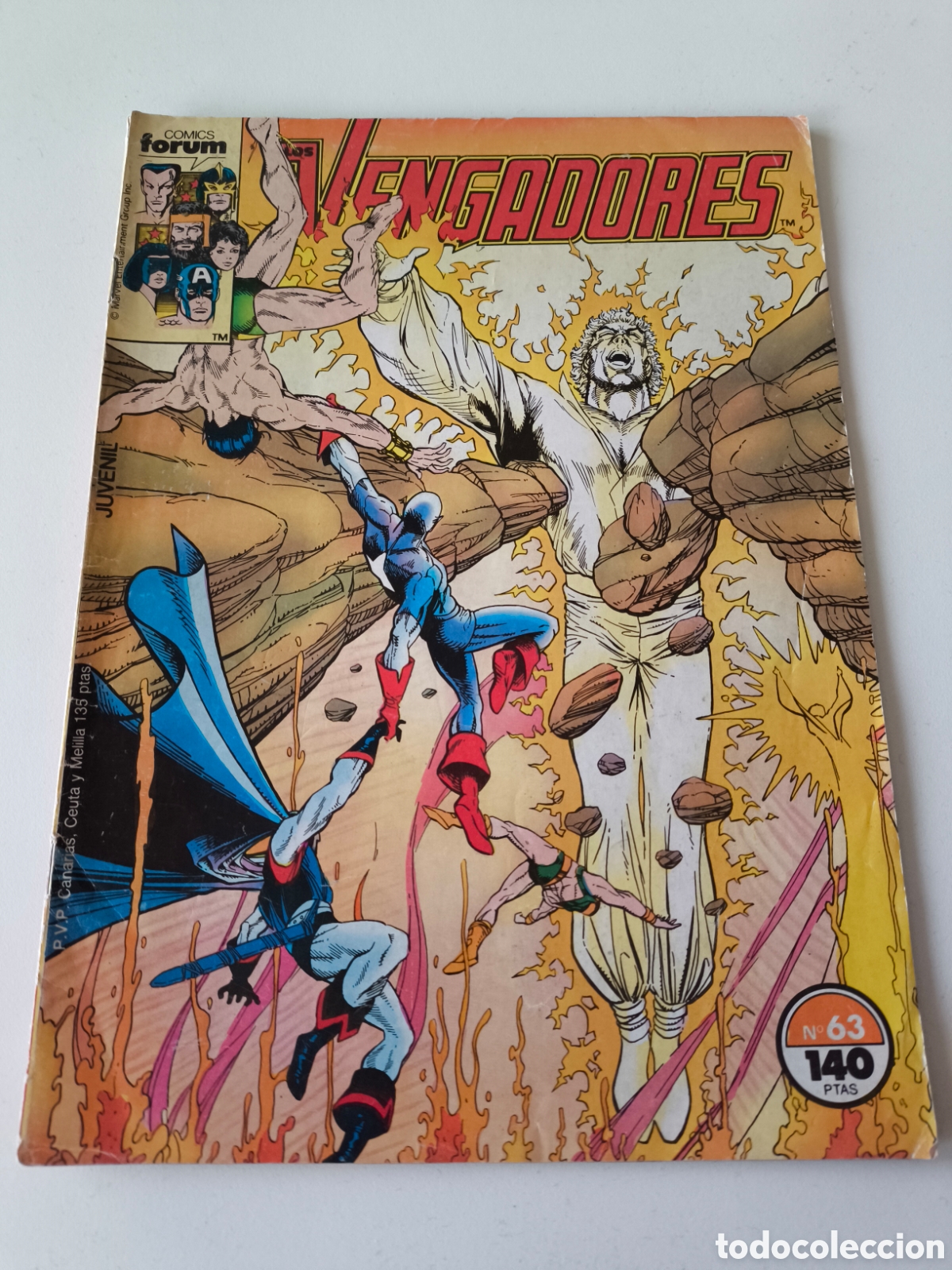 C&oacute;mics: LOS VENGADORES VOL.1 FORUM NUM 63 - Foto 1