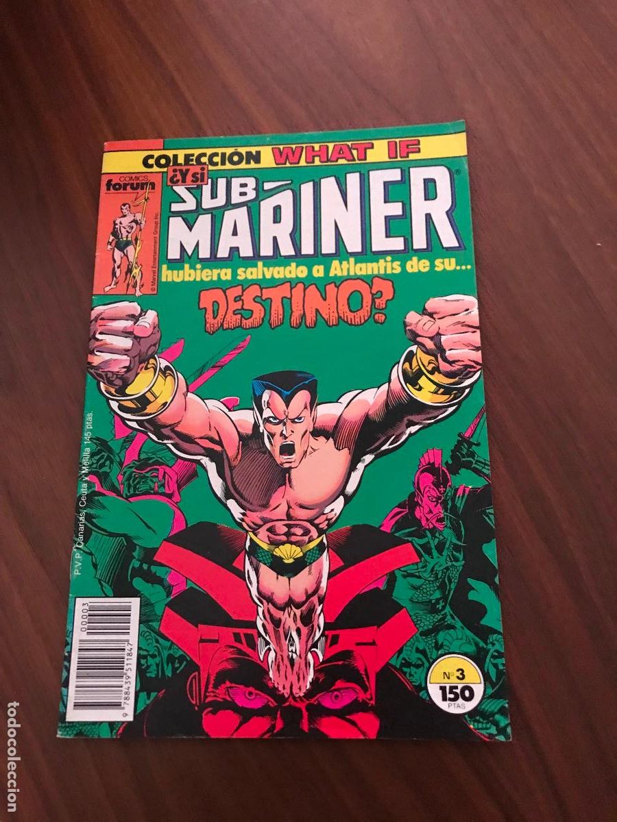 C&oacute;mics: COLECCI&Oacute;N WHAT IF N&ordm; 3 , SUB-MARINER , EDITORIAL FORUM - Foto 1