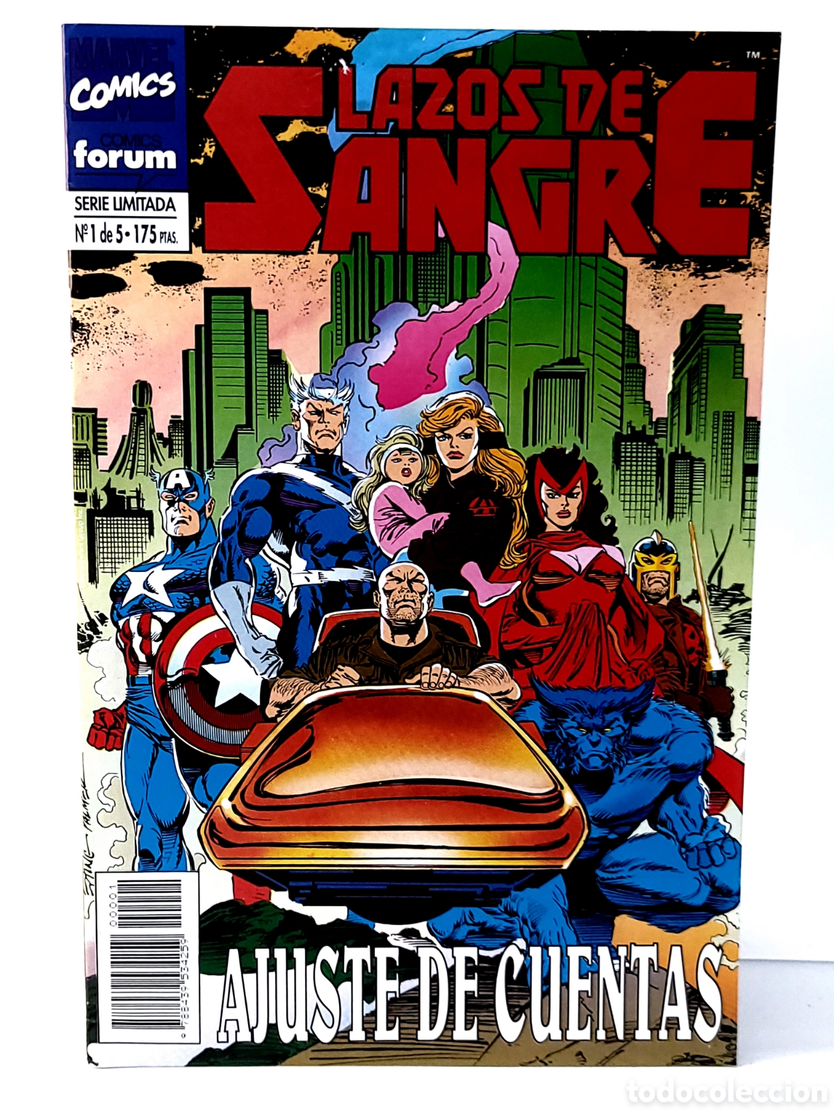 C&oacute;mics: EXCELENTE ESTADO LAZOS DE SANGRE 1 FORUN COMICS GRAPA - Foto 1