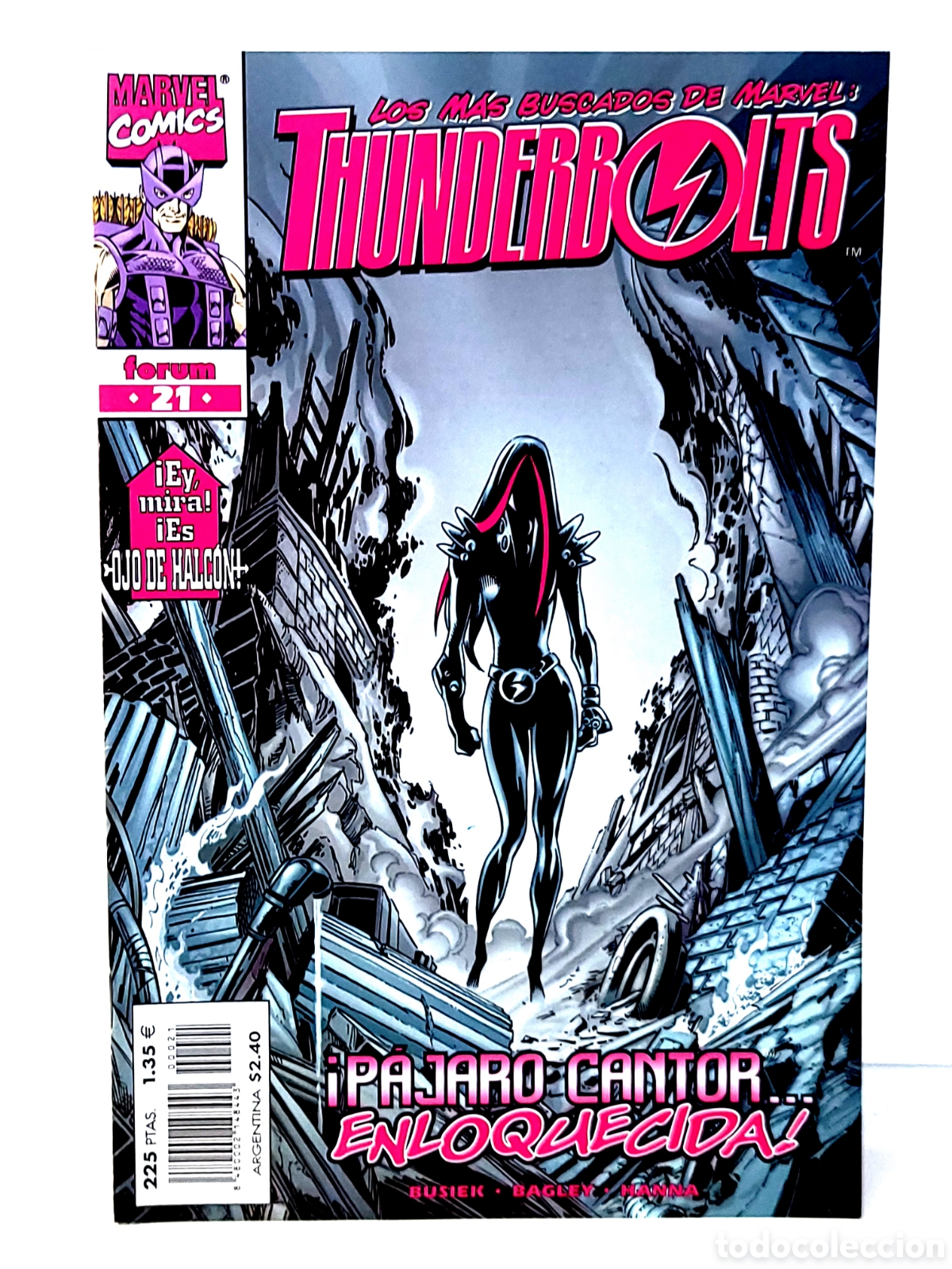 C&oacute;mics: EXCELENTE ESTADO THUNDERBOLT 21 FORUM COMICS GRAPA - Foto 1