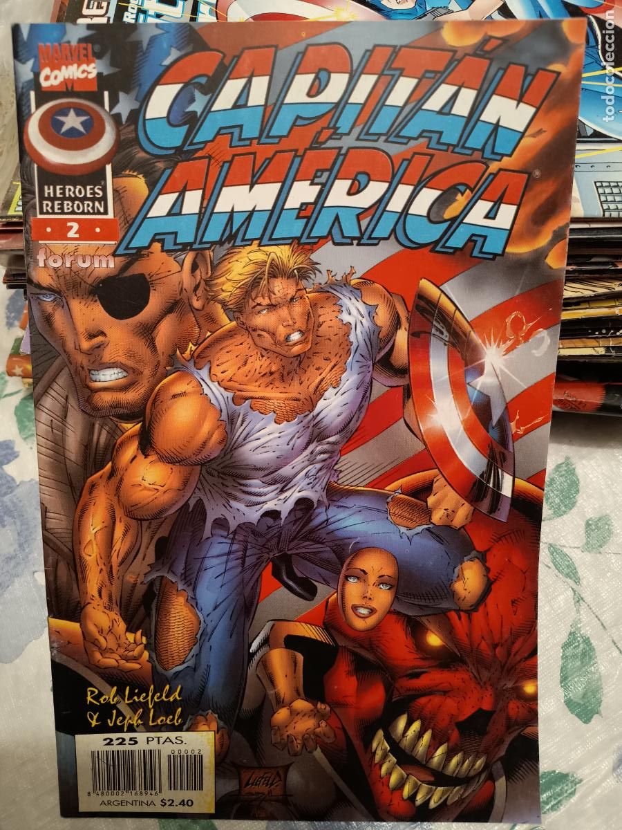 C&oacute;mics: CAPITAN AMERICA N&ordm; 2 ED. FORUM - Foto 1