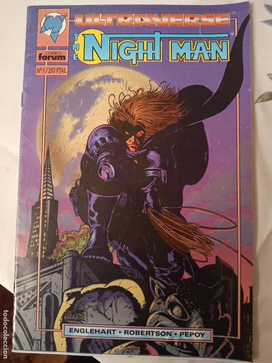 C&oacute;mics: ULTRAVERSE NIGHT MAN FORUM - Foto 1