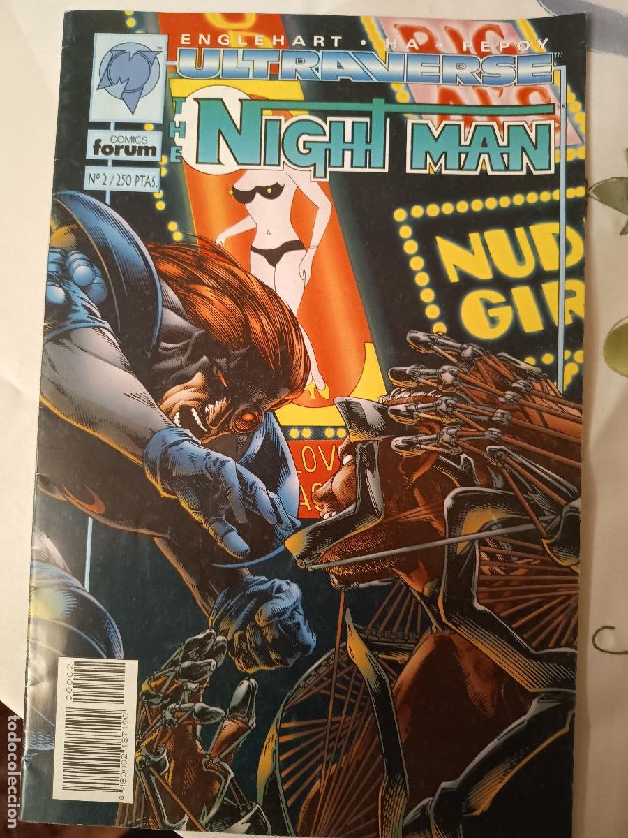 C&oacute;mics: ULTRAVERSE NIGHT MAN N&ordm; 2 FORUM - Foto 1