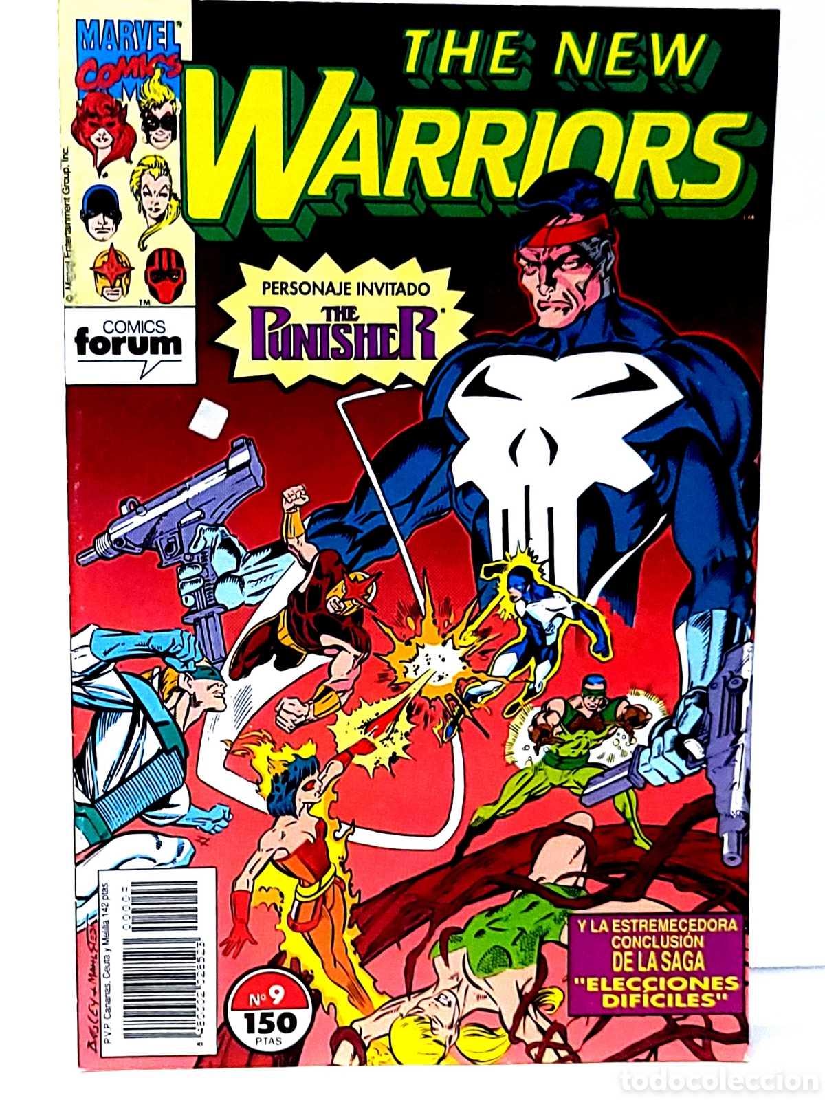 C&oacute;mics: CASI EXCELENTE ESTADO THE NEW WARRIORS 9 FORUM COMICS GRAPA - Foto 1