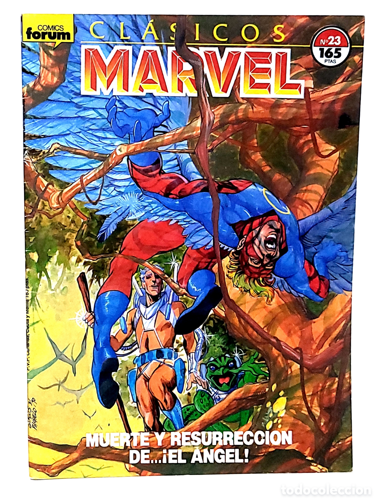 C&oacute;mics: CASI EXCELENTE ESTADO CLASICOS MARVEL 23 FORUM COMICS GRAPA - Foto 1