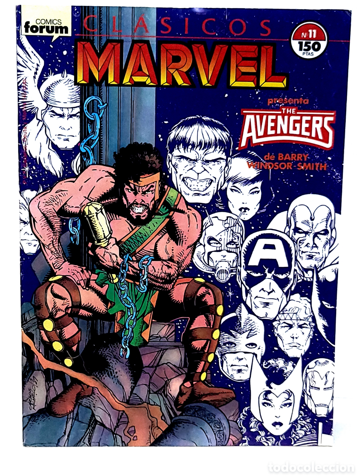 C&oacute;mics: CASI EXCELENTE ESTADO CLASICOS MARVEL 11 FORUM COMICS GRAPA - Foto 1