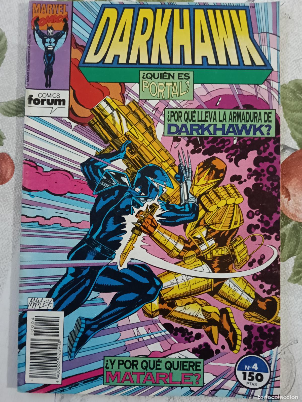 C&oacute;mics: DARKHAWK N&ordm; 4 EDICIONES FORUM - Foto 1
