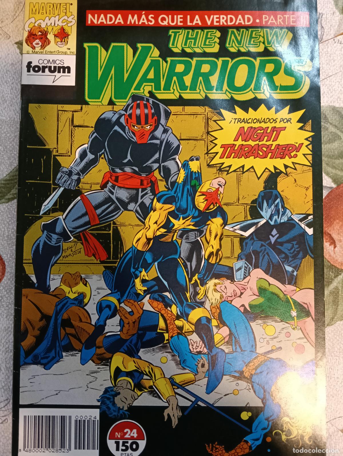 C&oacute;mics: THE NEW WARRIORS N&ordm; 24 EDICIONES FORUM - Foto 1