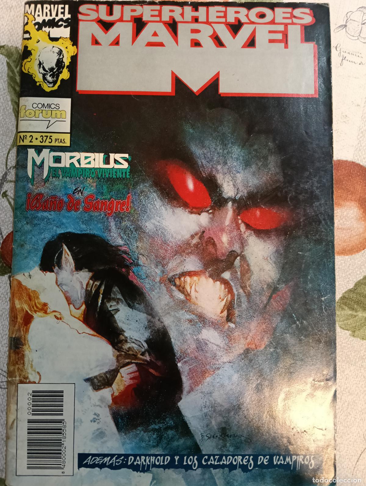 C&oacute;mics: SUPERHEROES MARVEL N&ordm; 2 MORBIUS EDICIONES FORUM - Foto 1