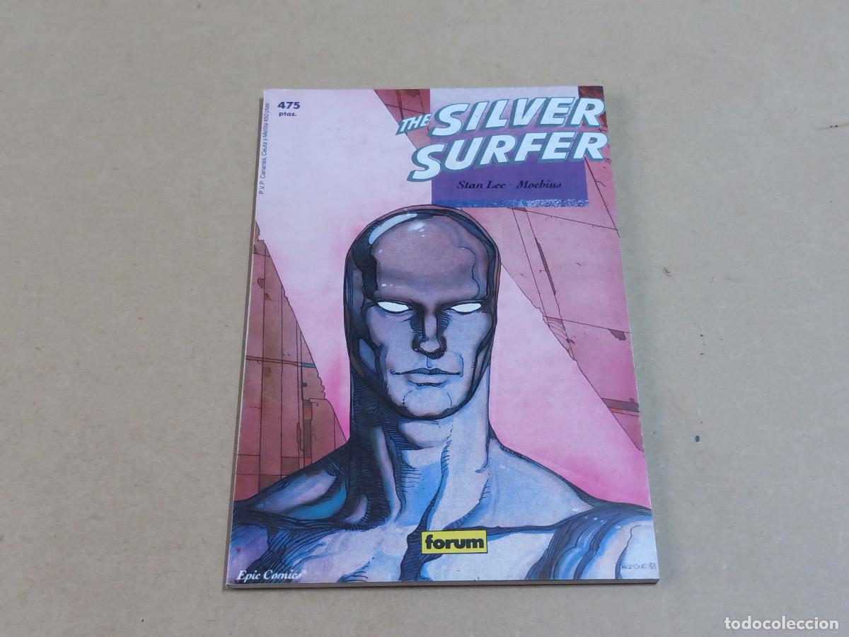 C&oacute;mics: THE SILVER SURFER - STAN LEE/MOEBIUS - Foto 1