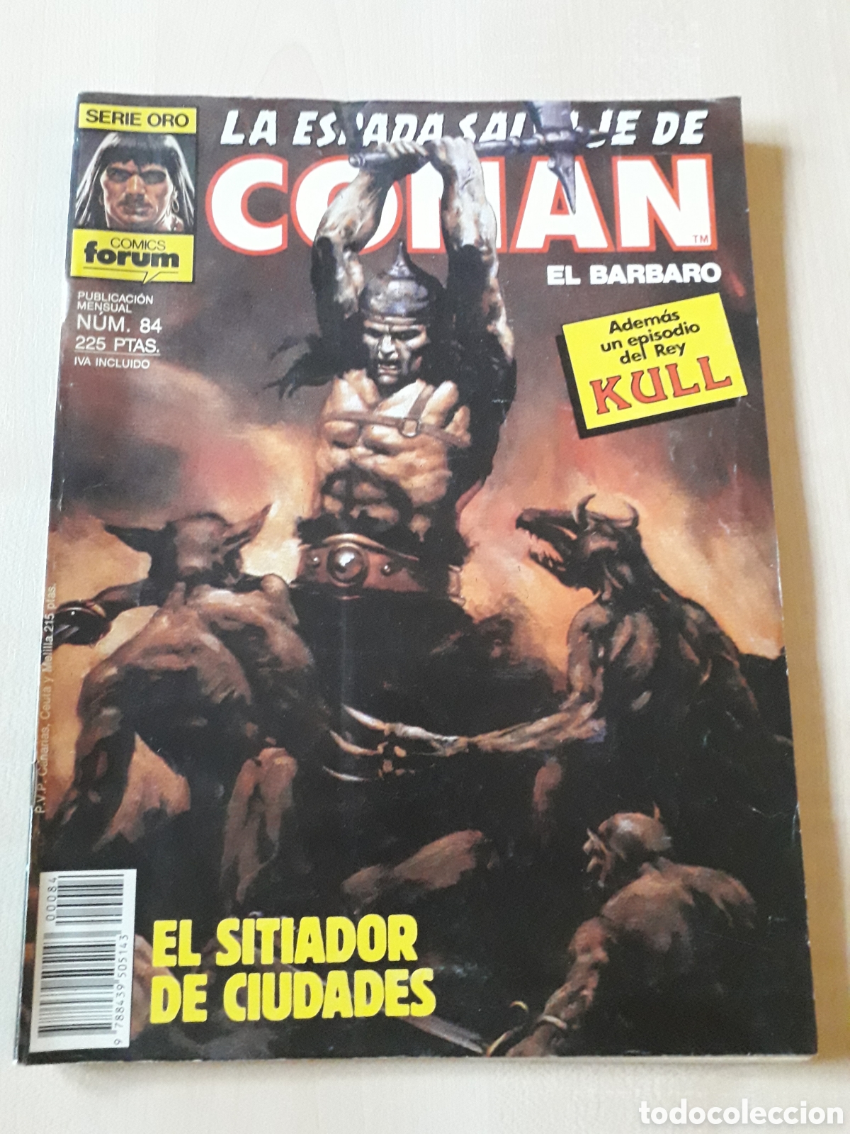 C&oacute;mics: LA ESPADA SALVAJE DE CONAN N&Uacute;MERO 84 - Foto 1