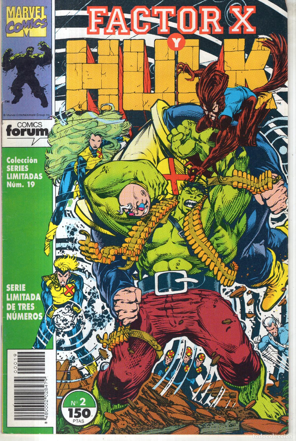 C&oacute;mics: SERIES LIMITADAS FACTOR-X Y HULK COMPLETA 3 NUMEROS - FORUM - BUEN ESTADO - Foto 3