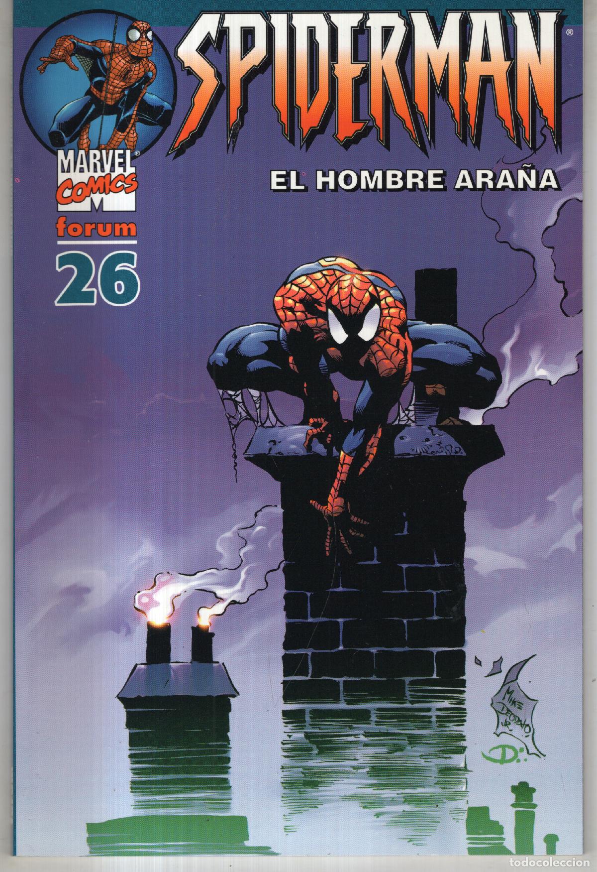 C&oacute;mics: SPIDERMAN VOL. 6 N&ordm; 26 LOMO AZUL - FORUM - IMPECABLE - Foto 1