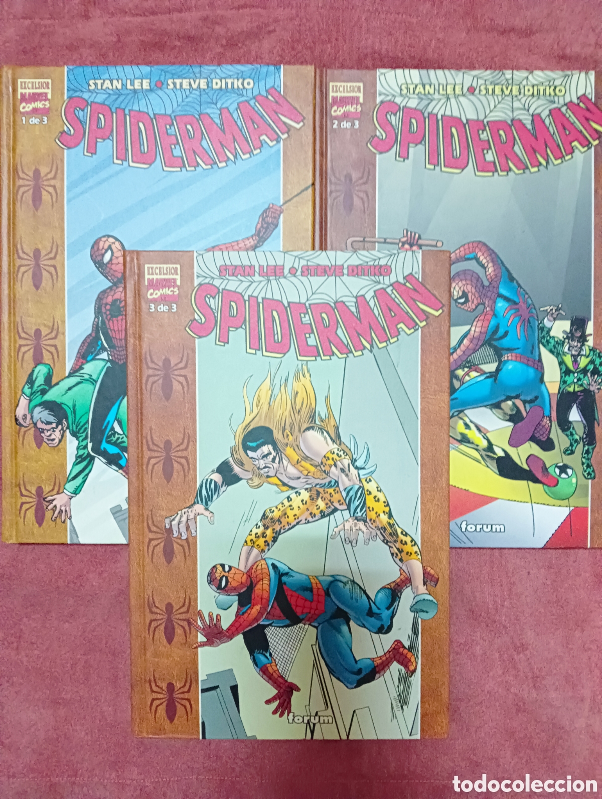 C&oacute;mics: Lote 3 vols. Spiderman de Steve Ditko Forum - Foto 1