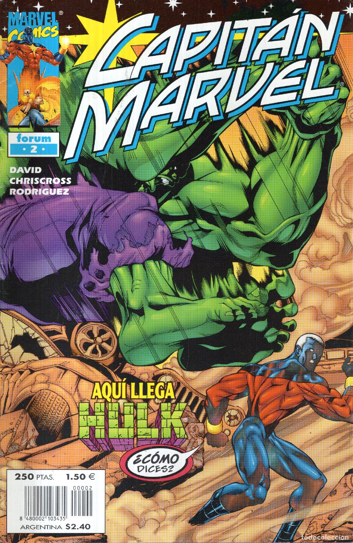 C&oacute;mics: CAPITAN MARVEL VOL. 1 N&ordm; 2 - FORUM - ESTADO EXCELENTE - Foto 1