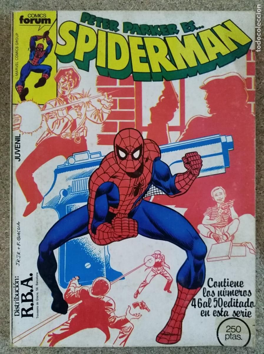 C&oacute;mics: Spiderman Vol.1 Retapado.Numero del 46 al 50.Marvel.Forum - Foto 1