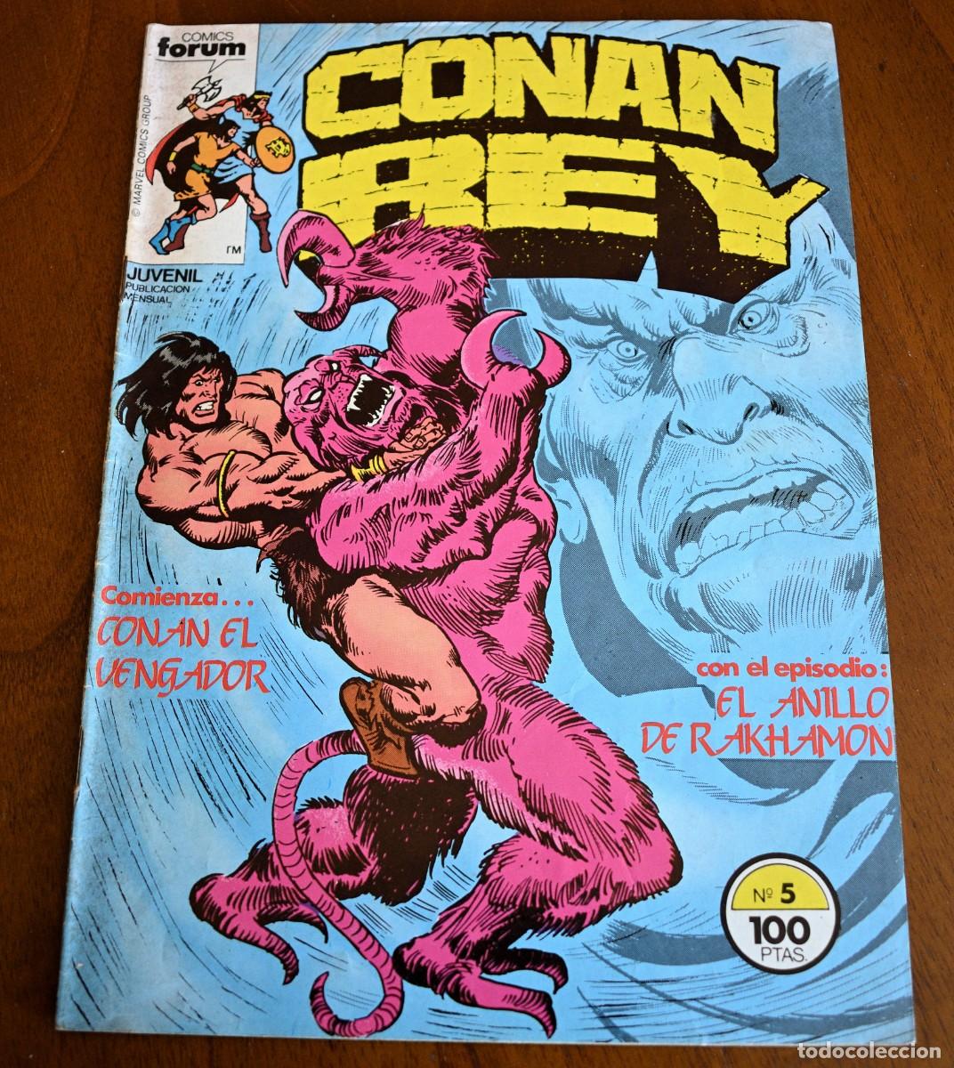 C&oacute;mics: CONAN REY N&ordm; 5 EL ANILLO DE RAKHAMON - Foto 1