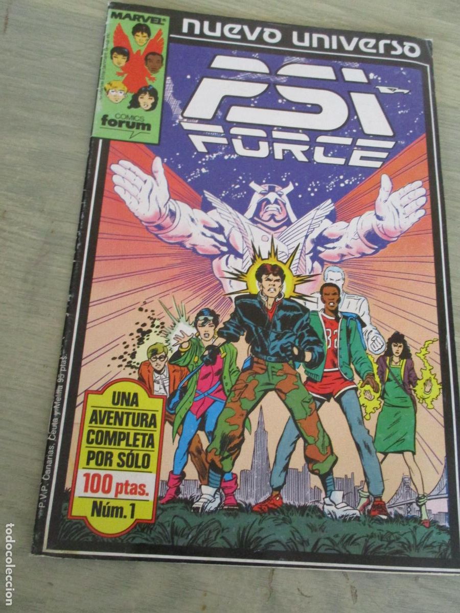C&oacute;mics: MARVEL- NUEVO UNIVERSO, PSI FORCE.N&ordm;. 1- FORUM - Foto 1