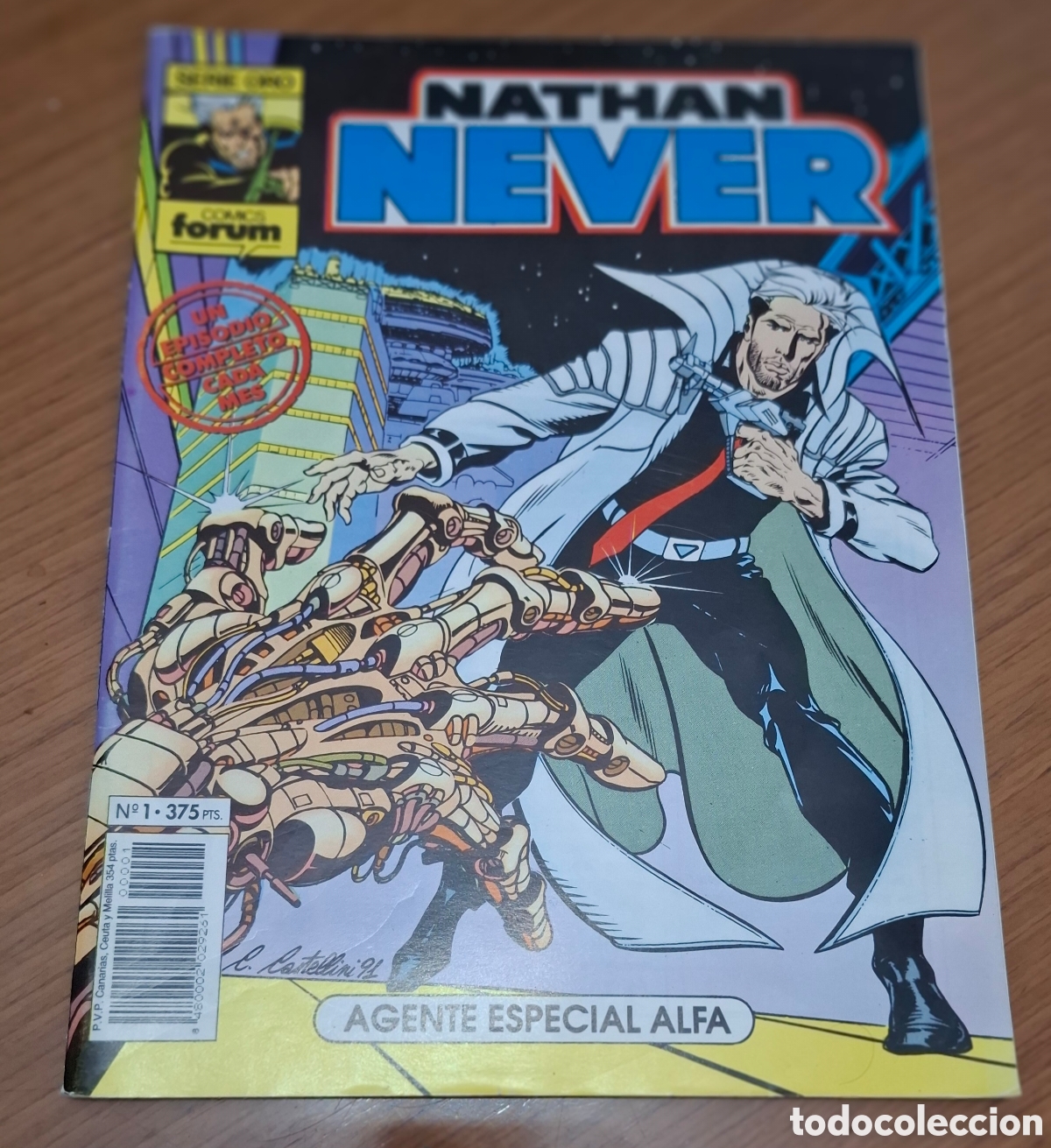 C&oacute;mics: Nathan Never. Tomo 1. COMICS FORUM - Foto 1