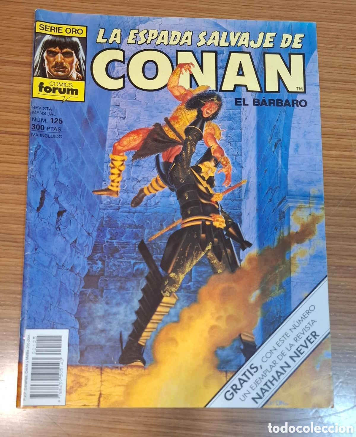 C&oacute;mics: La Espada Salvaje de CONAN. Num. 125. SERIE ORO - Foto 1
