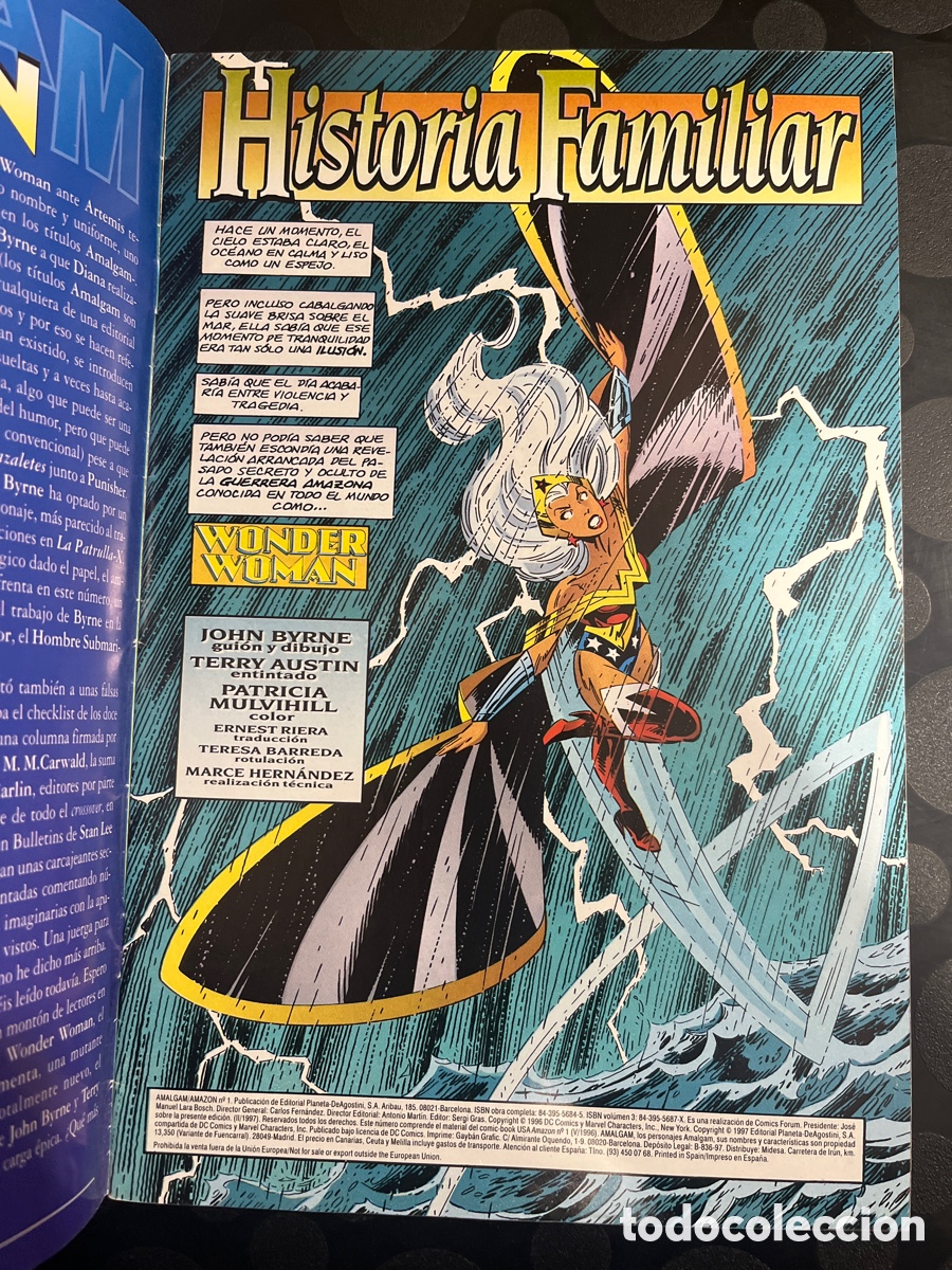 C&oacute;mics: AMALGAM N.3 AMAZON DC MARVEL ( 1999/1999 ) - Foto 3