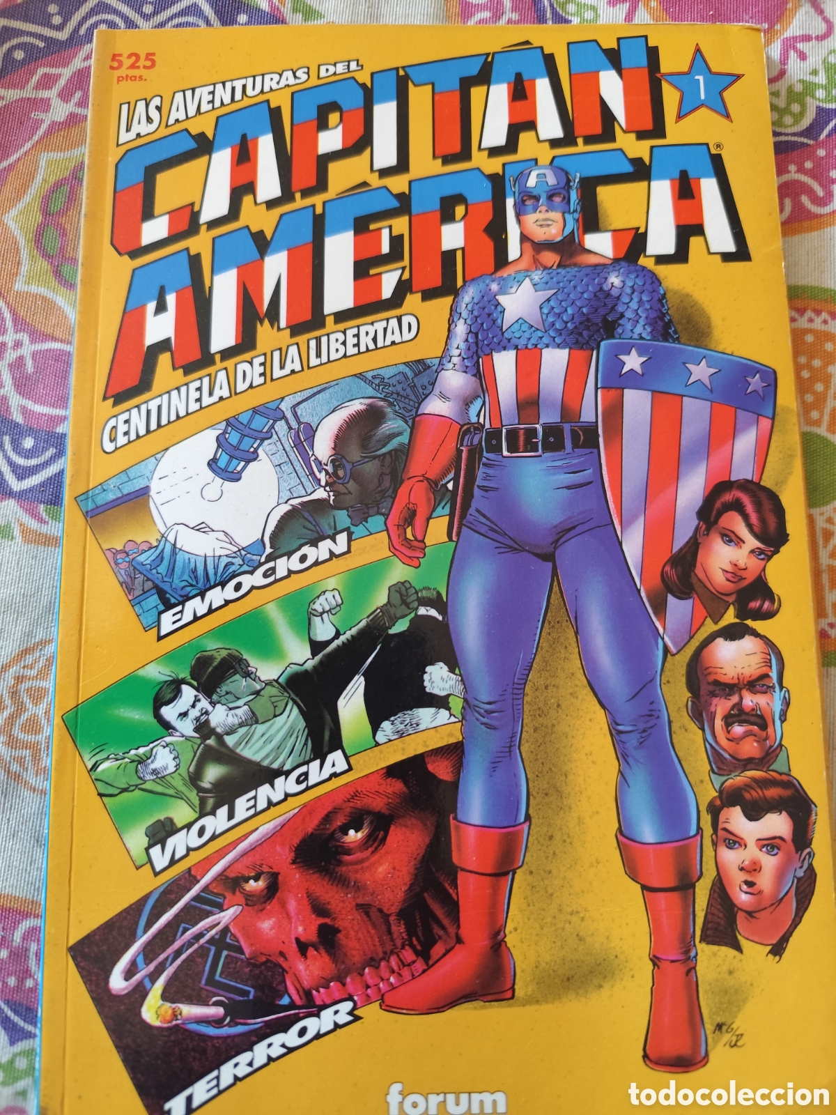 C&oacute;mics: Las aventuras del Capit&aacute;n Am&eacute;rica n&uacute;m.1y2 - Foto 1