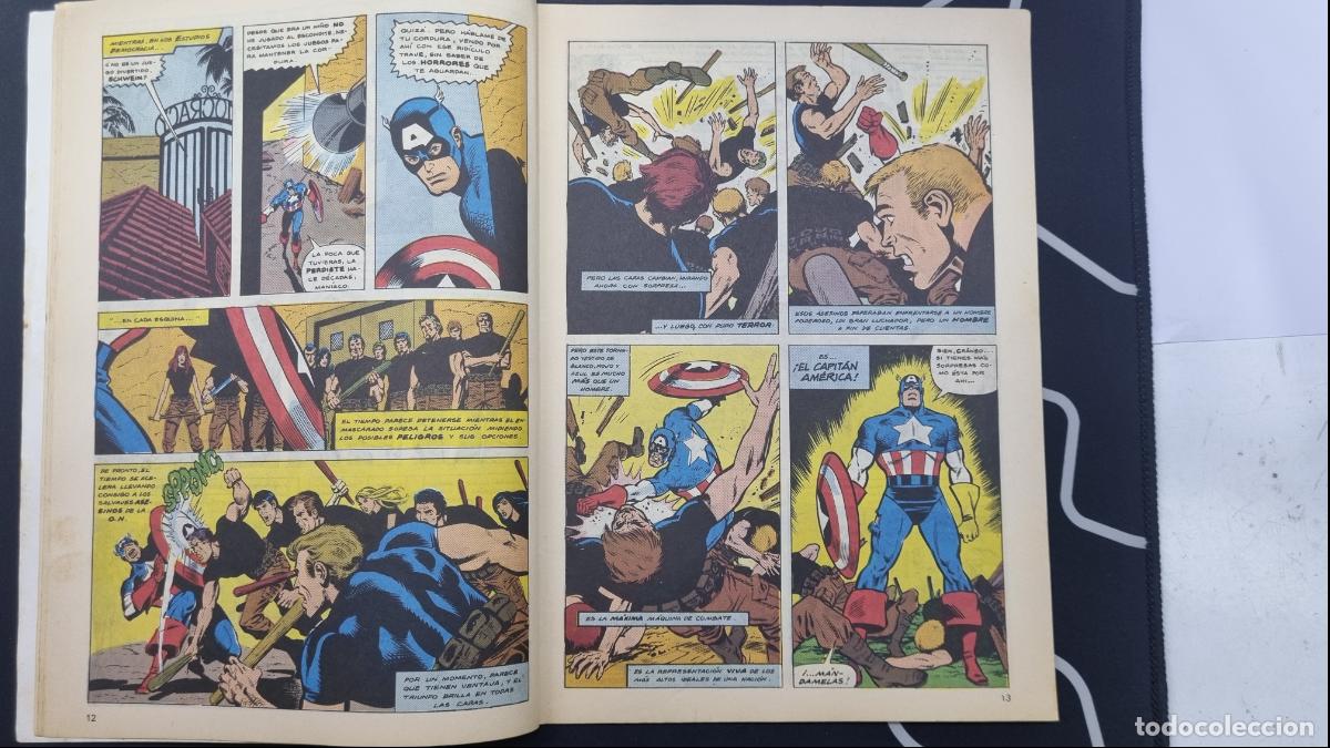 C&oacute;mics: Capit&aacute;n Am&eacute;rica, n&ordm; 21, 120 Ptas, n&ordm; 8,Comics Forum - Foto 2
