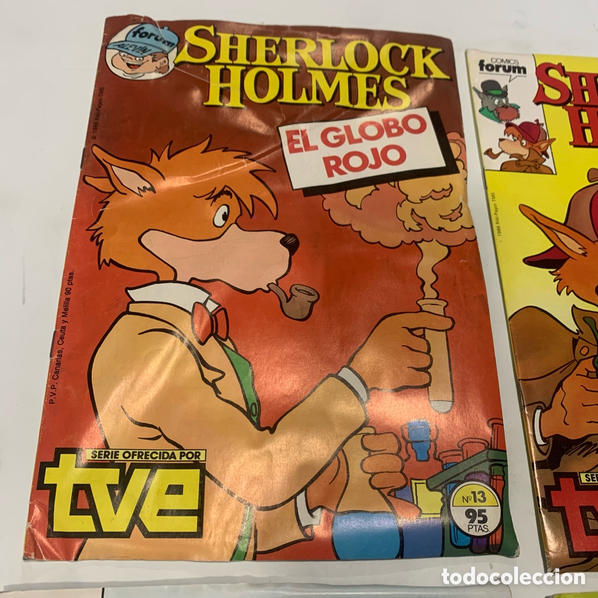 C&oacute;mics: lote tebeo comic sherlock homes n&ordm; 3-4-10-13 - Foto 2