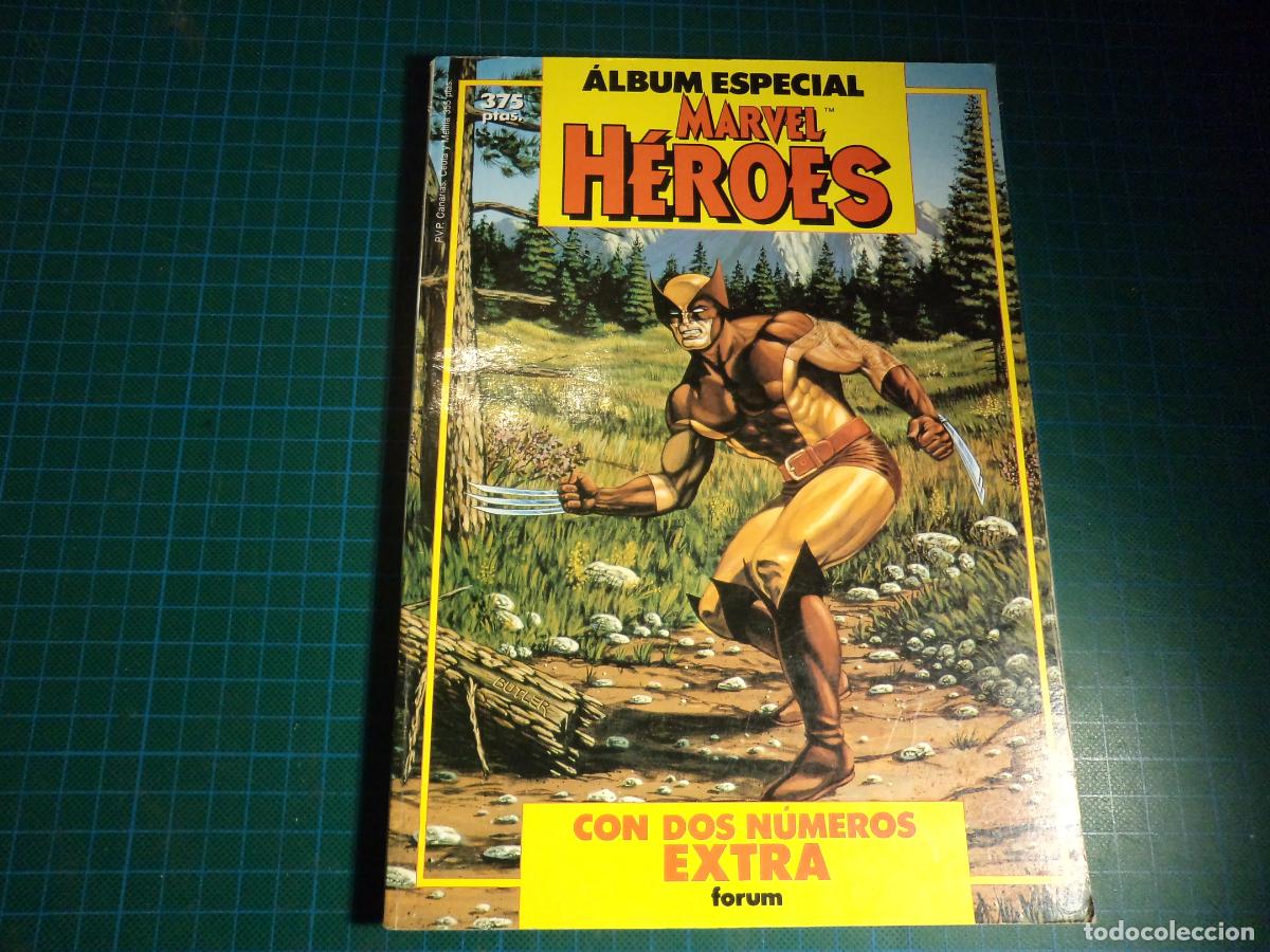 C&oacute;mics: Album especial Marvel Heroes. Con dos numeros extra. Forum. - Foto 1