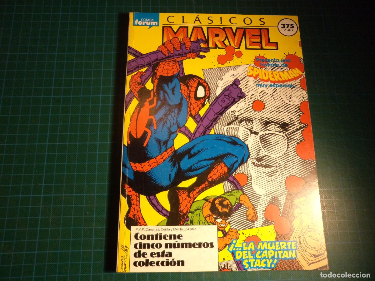 C&oacute;mics: Clasicos Marvel. Retapado con los numeros 11 a 15. Forum. - Foto 1