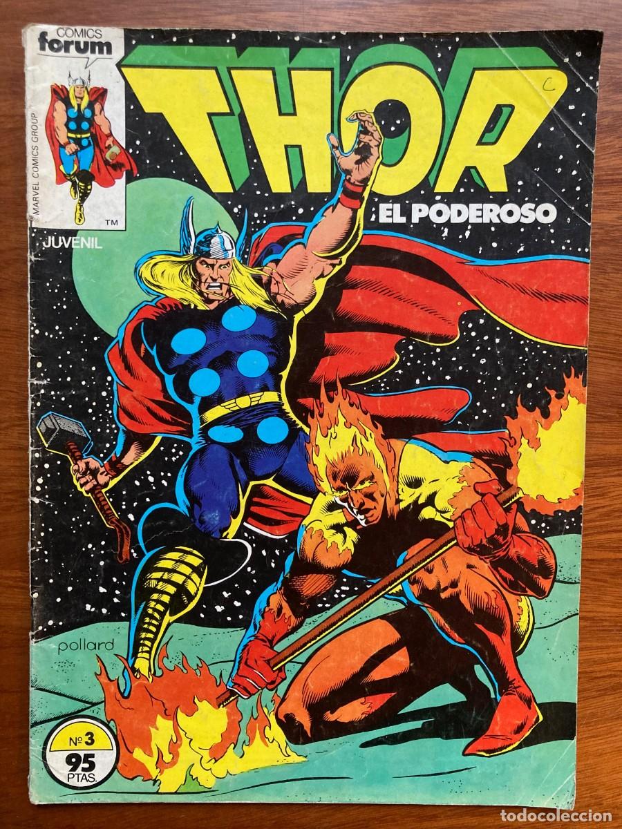C&oacute;mics: THOR EL PODEROSO 3 FORUM DIBUJANTE PORTADA POLLARD - Foto 1