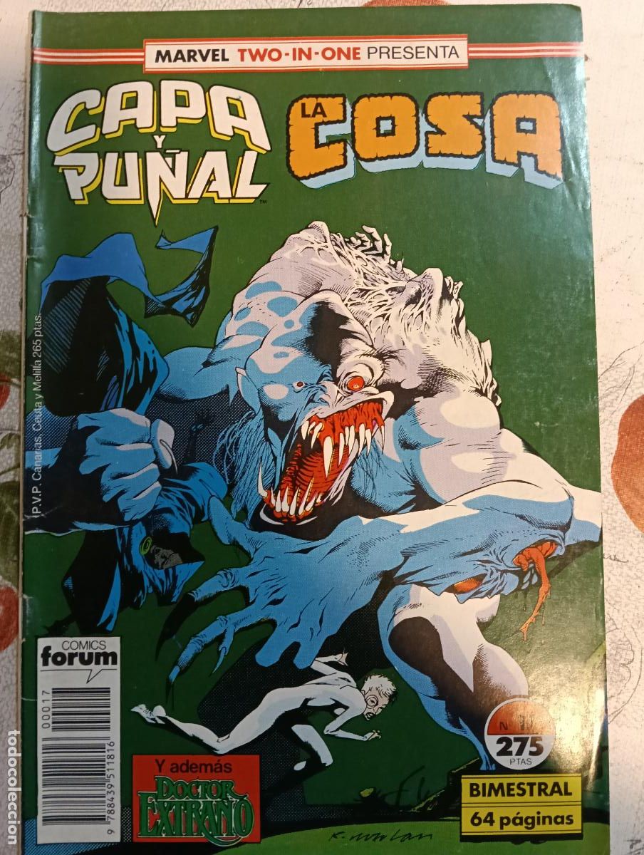 C&oacute;mics: CAPA Y PU&Ntilde;AL Y LA COSA N&ordm; 17 VOL 1 FORUM - Foto 1