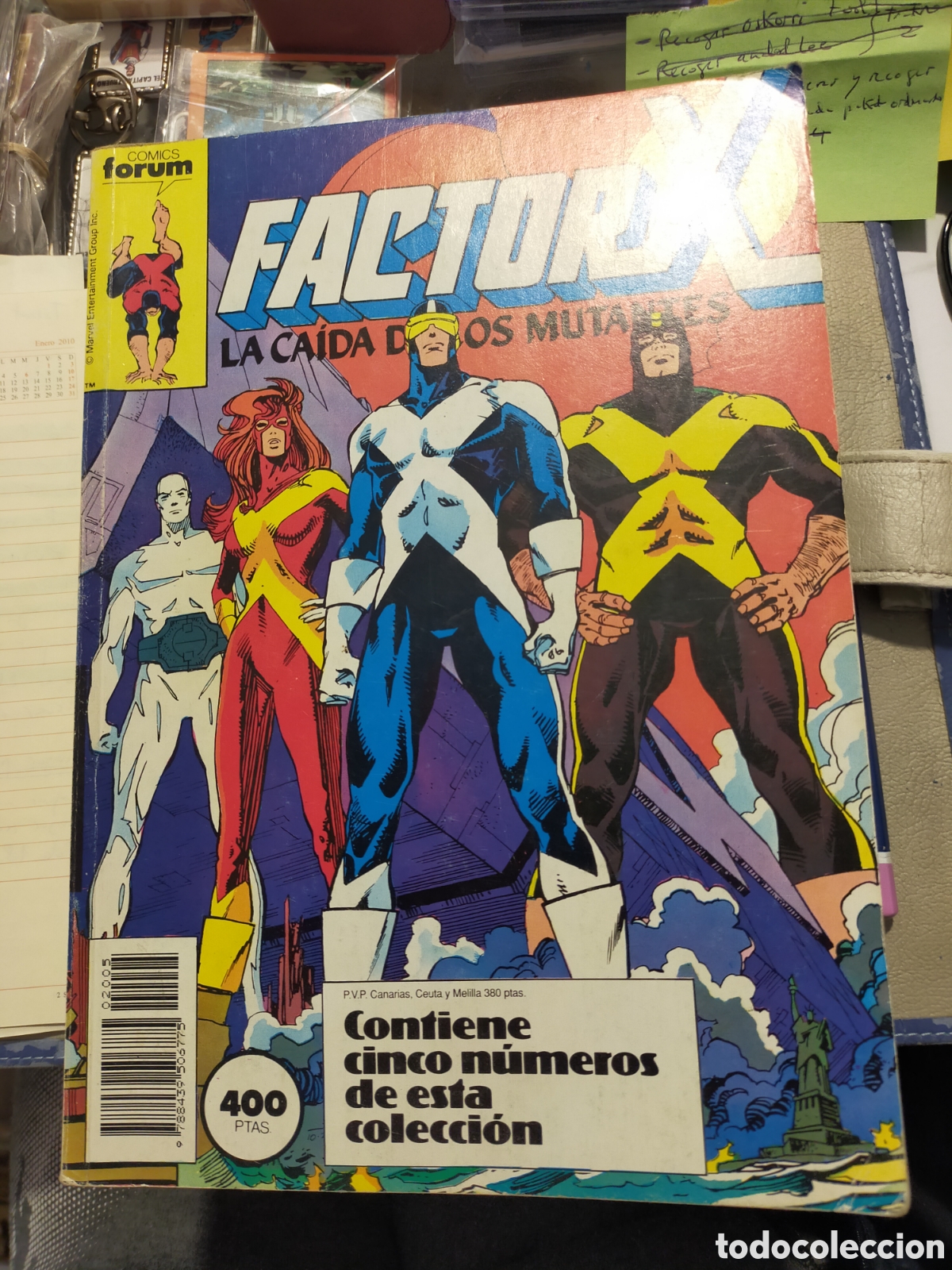C&oacute;mics: FACTOR X LA CA&Iacute;DA DE LOS MUTANTES RETAPADO 21-25 FORUM - Foto 1
