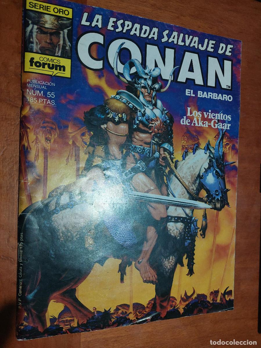 C&oacute;mics: 55 LA ESPADA SALVAJE DE CONAN. GRAPA. BUEN ESTADO - Foto 1