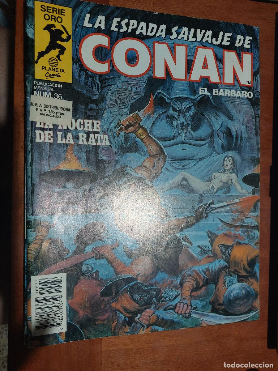 C&oacute;mics: 36 LA ESPADA SALVAJE DE CONAN. GRAPA. BUEN ESTADO - Foto 1