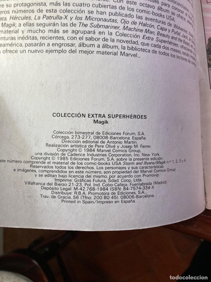 C&oacute;mics: COLECCI&Oacute;N EXTRA SUPERH&Eacute;ROES Magik forum n&ordm; 8 - Foto 3