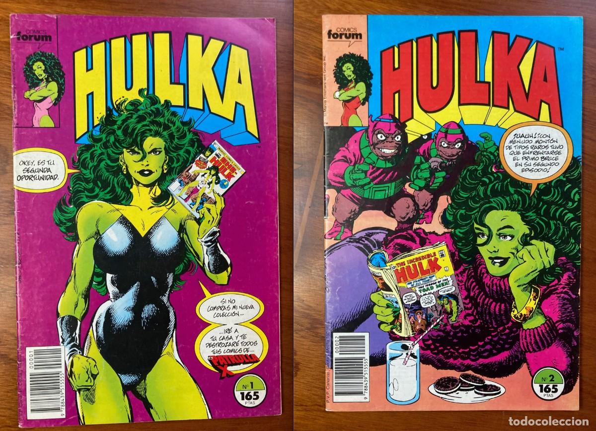 C&oacute;mics: HULKA FORUM SHEHULK N&ordm; 1 Y 2 DOS N&Uacute;MEROS - Foto 1
