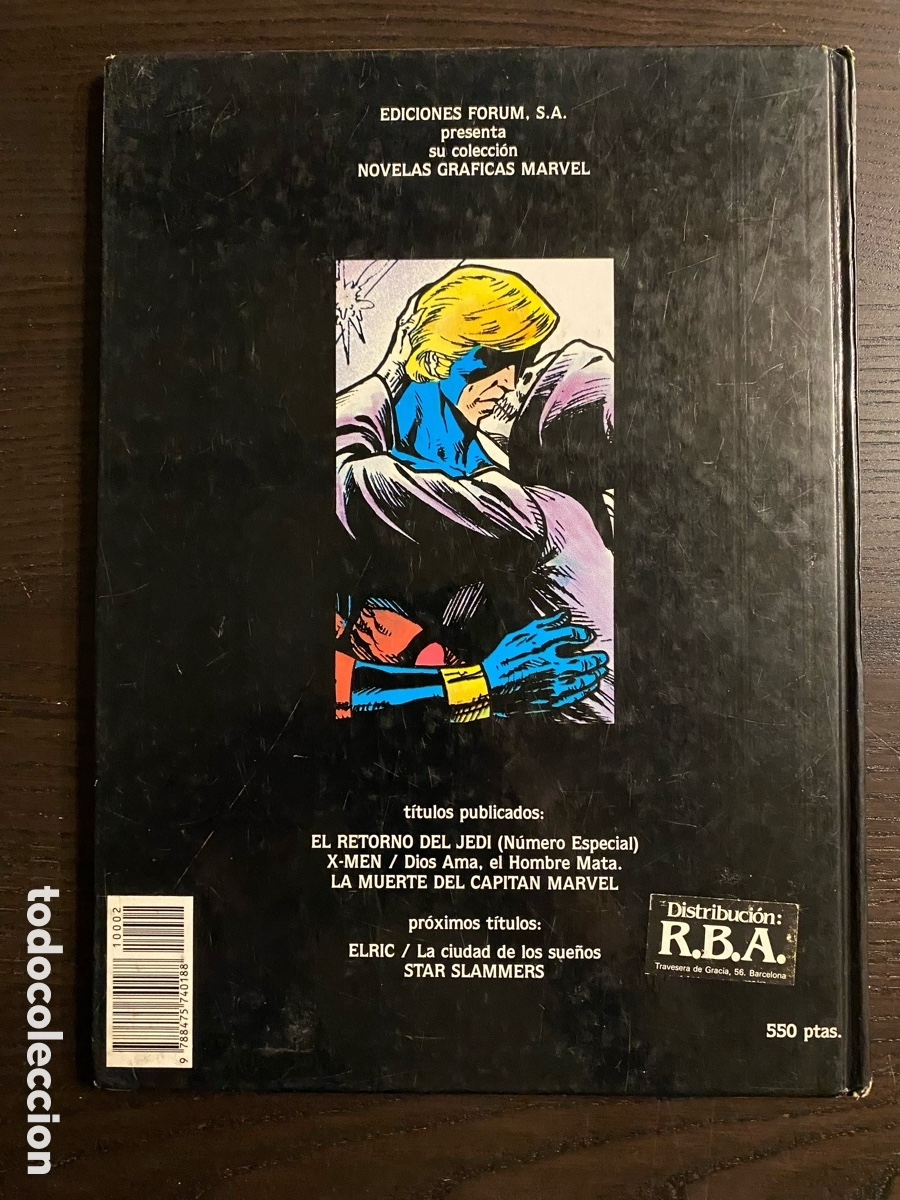 C&oacute;mics: La muerte del Capit&aacute;n Marvel-Novelas Gr&aacute;ficas Forum - Foto 2