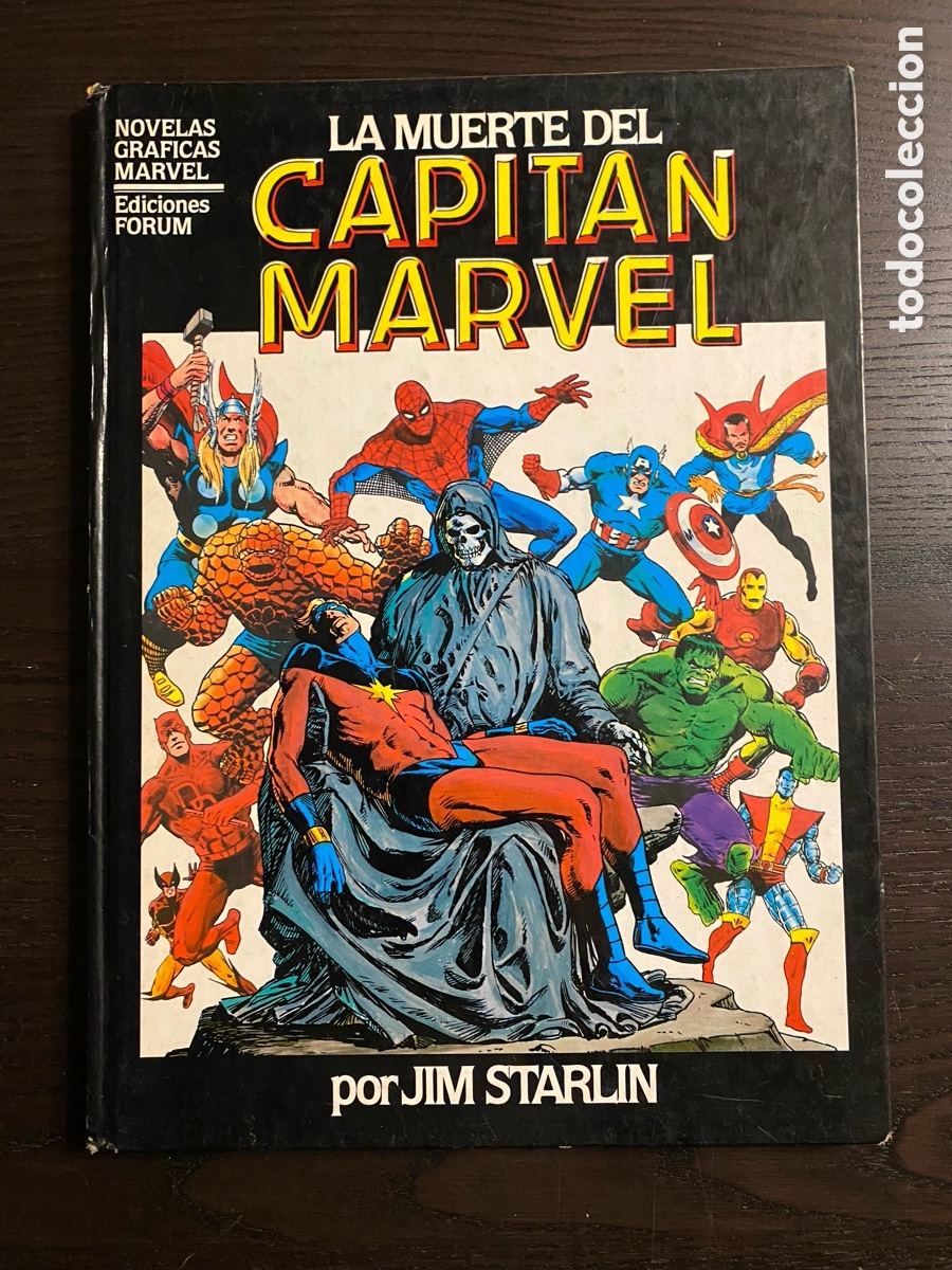C&oacute;mics: La muerte del Capit&aacute;n Marvel-Novelas Gr&aacute;ficas Forum - Foto 1