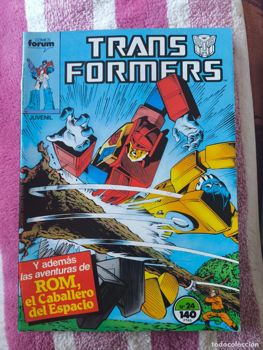 C&oacute;mics: TRANSFORMERS ( + ROM CABALLERO DEL ESPACIO ) N&ordm; 24 - FORUM - Foto 1
