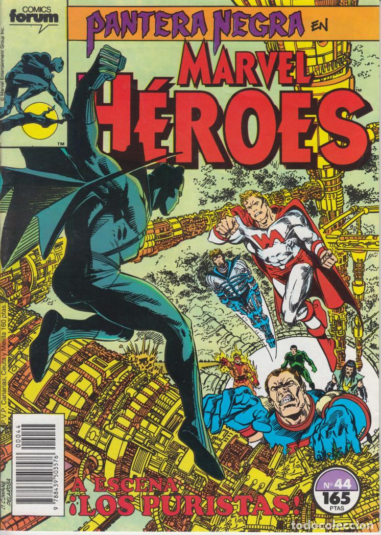 C&oacute;mics: Lote Forum Marvel Heroes 43-46 - Foto 2