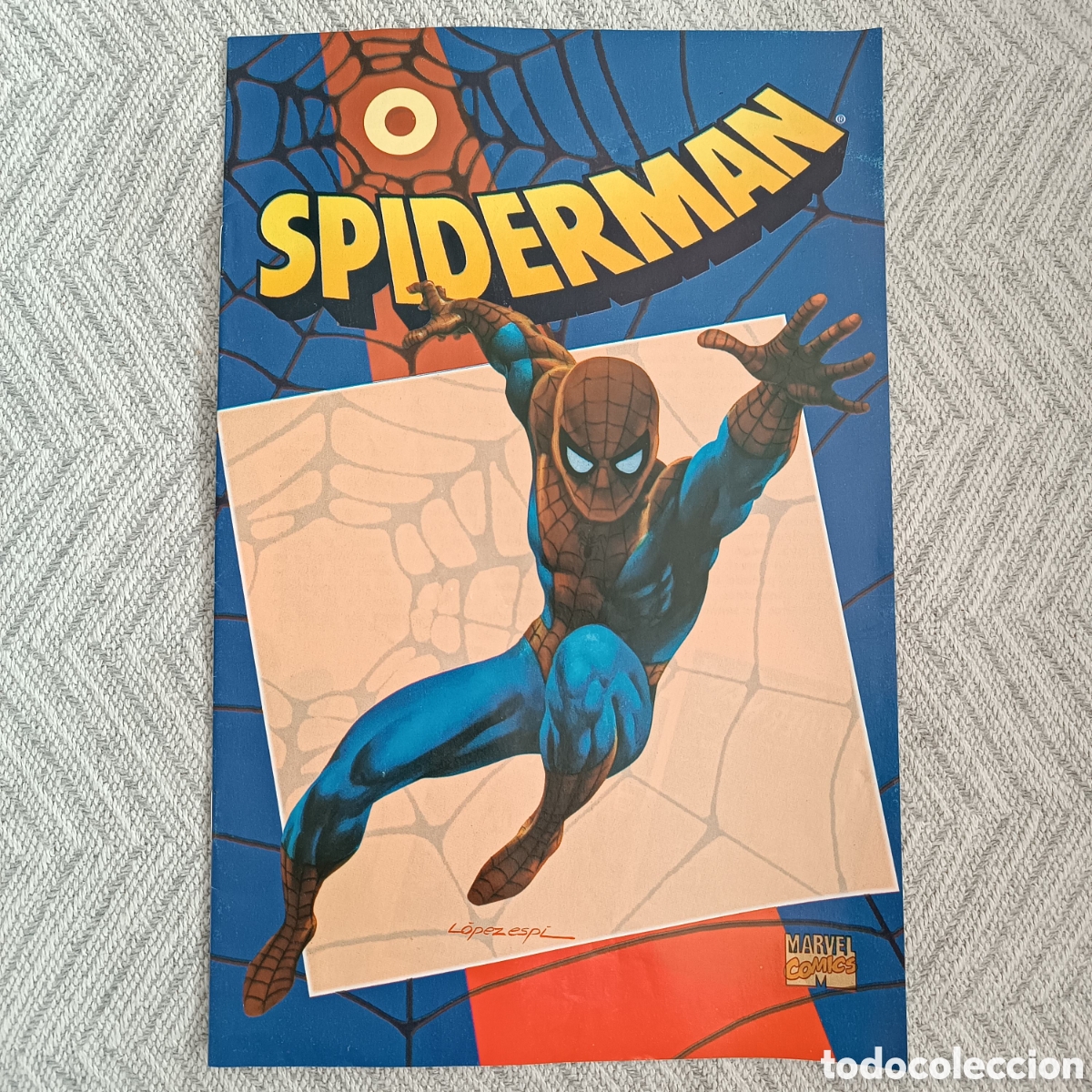 C&oacute;mics: Spiderman num 0. Con poster de L&oacute;pez Espi. Excelente estado - Foto 1