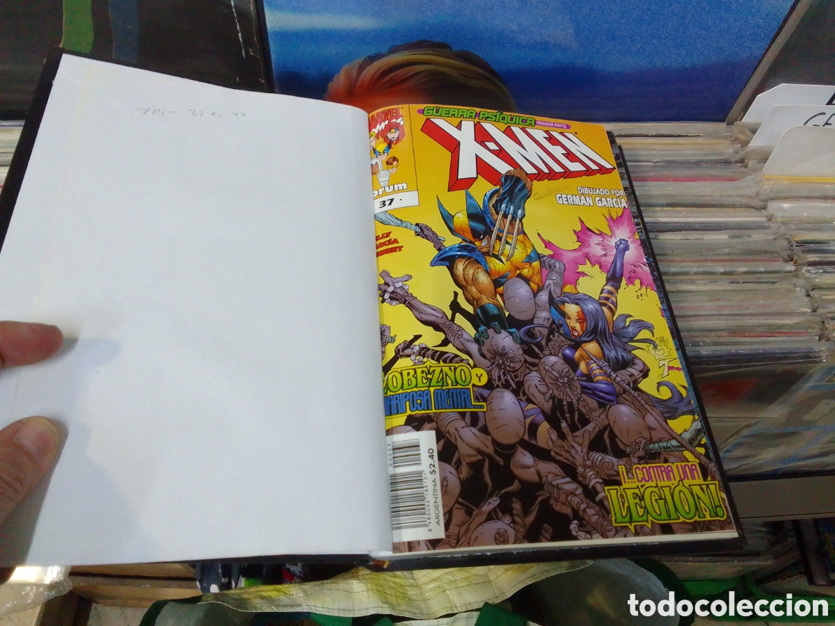 C&oacute;mics: Tomo encuadernado,x men num 37 al 44 - Foto 2