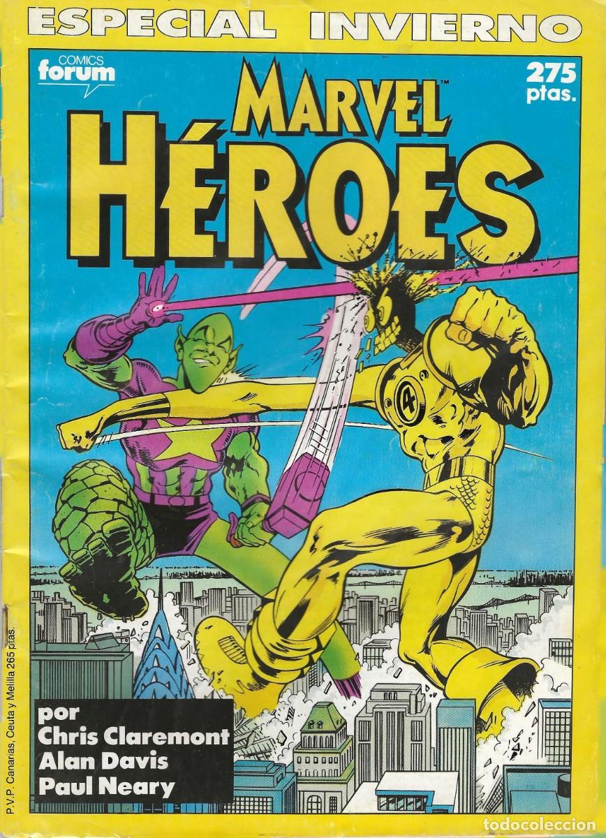 C&oacute;mics: MARVEL H&Eacute;ROES -- ESPECIALES INVIERNO FACTOR X + ATLANTIS ATACA - Foto 1