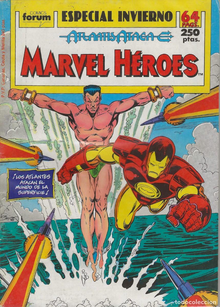 C&oacute;mics: MARVEL H&Eacute;ROES -- ESPECIALES INVIERNO FACTOR X + ATLANTIS ATACA - Foto 2