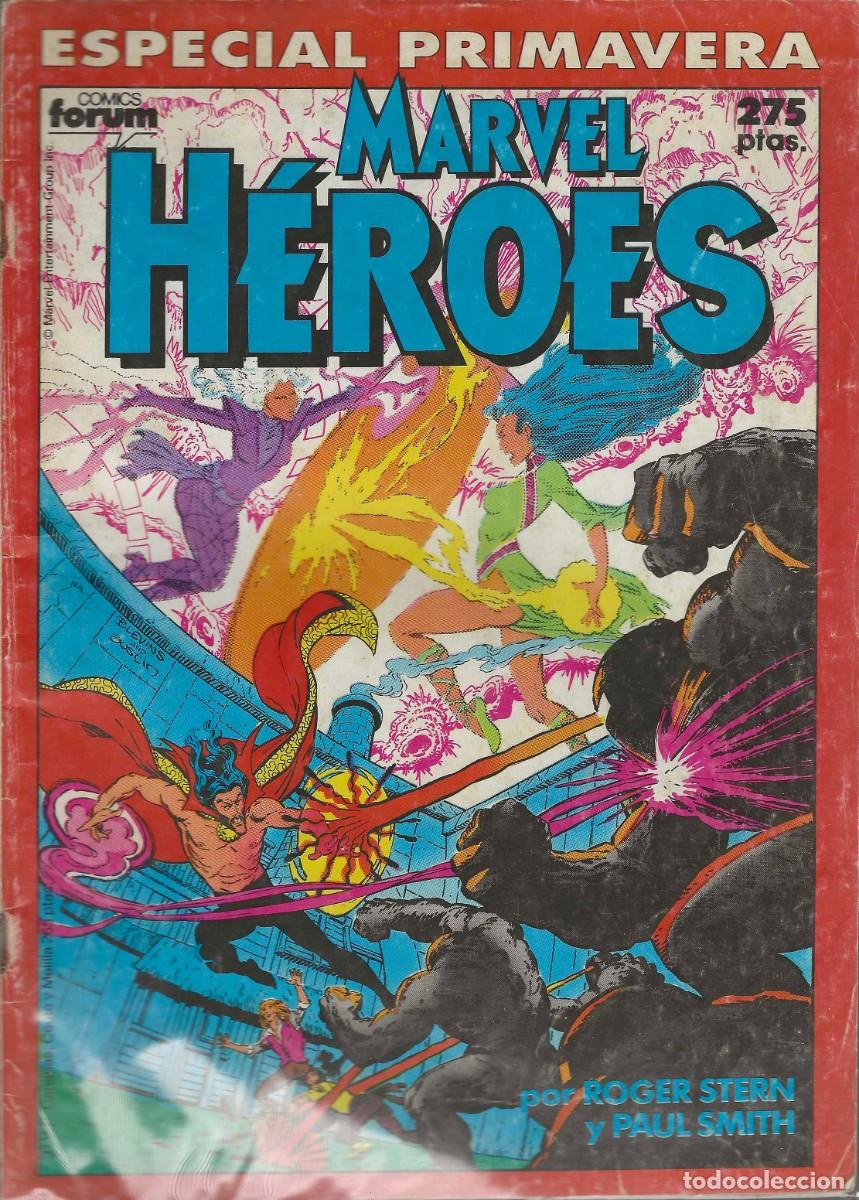 C&oacute;mics: MARVEL H&Eacute;ROES -- ESPECIALES PRIMAVERA -- DC. EXTRA&Ntilde;O + CAPA Y PU&Ntilde;AL - Foto 1
