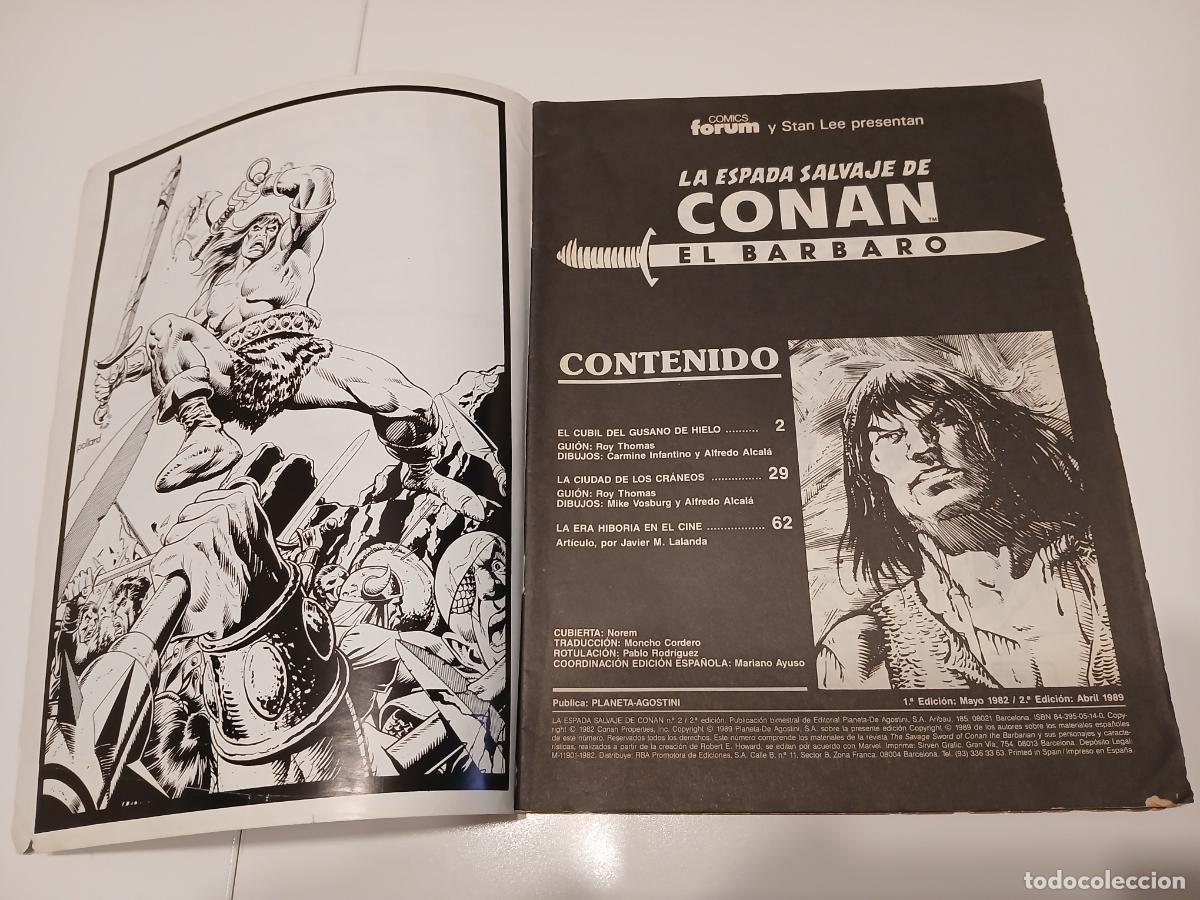 C&oacute;mics: LA ESPADA SALVAJE DE CONAN -SEGUNDA EDICI&Oacute;N- N&Uacute;MERO 2 - Foto 4